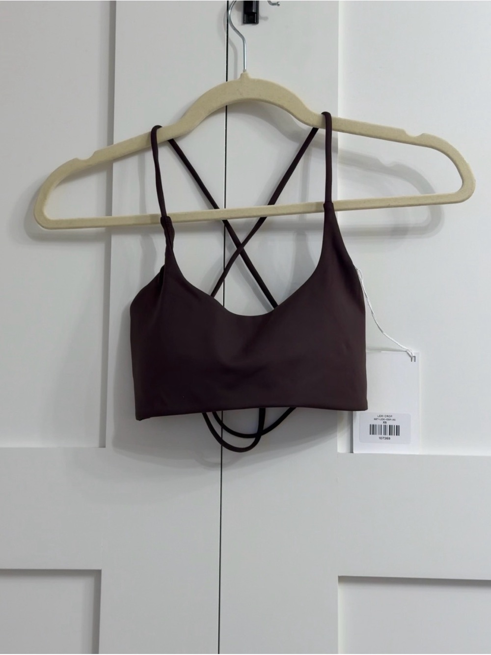 NWT CSB Serenity Lexi Crop XS in Espresso - Picture 4 of 9